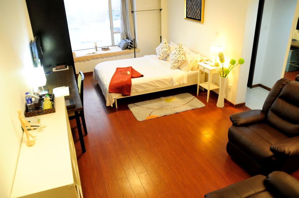 Shanghai Kingland Serviced Apartment Xangai Exterior foto