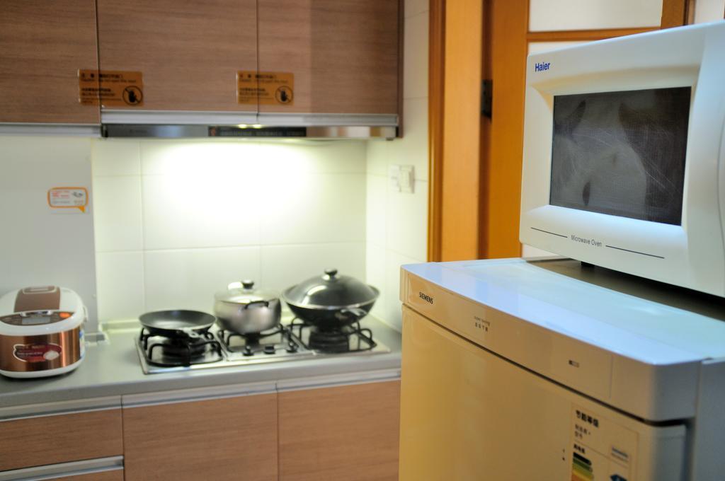 Shanghai Kingland Serviced Apartment Xangai Exterior foto