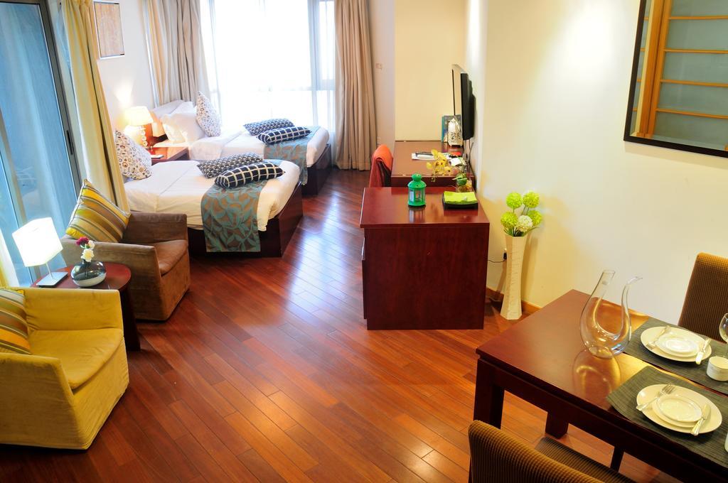 Shanghai Kingland Serviced Apartment Xangai Exterior foto