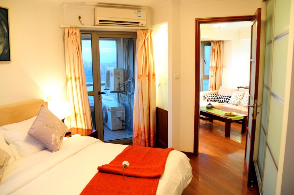 Shanghai Kingland Serviced Apartment Xangai Exterior foto