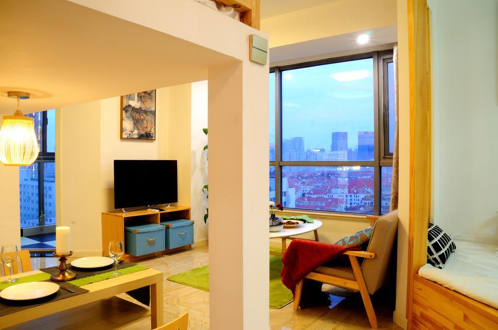 Shanghai Kingland Serviced Apartment Xangai Exterior foto