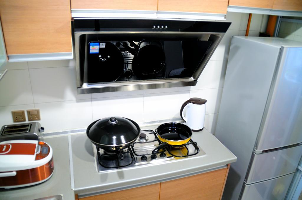 Shanghai Kingland Serviced Apartment Xangai Exterior foto