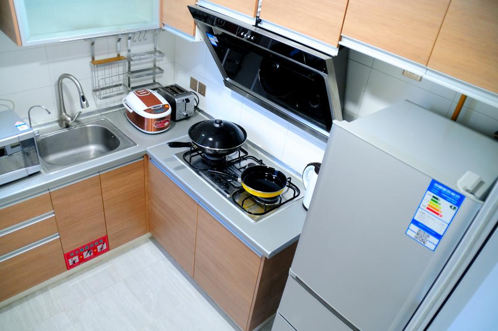 Shanghai Kingland Serviced Apartment Xangai Exterior foto