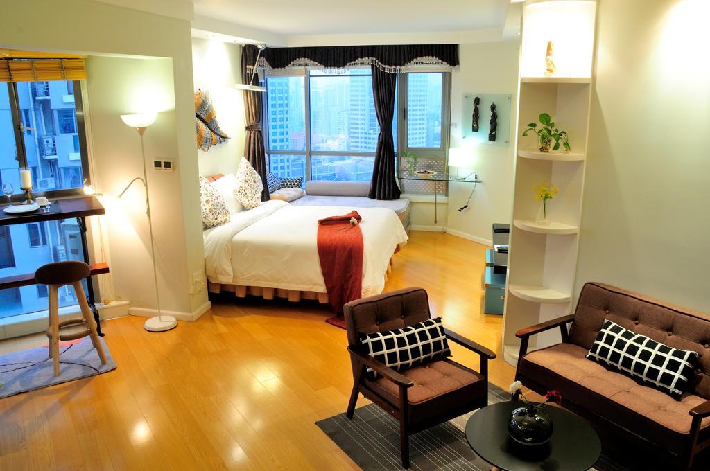 Shanghai Kingland Serviced Apartment Xangai Exterior foto