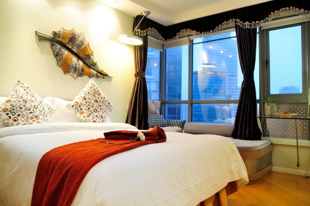 Shanghai Kingland Serviced Apartment Xangai Exterior foto