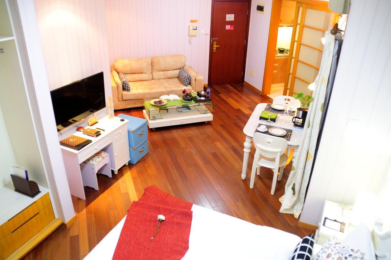Shanghai Kingland Serviced Apartment Xangai Exterior foto