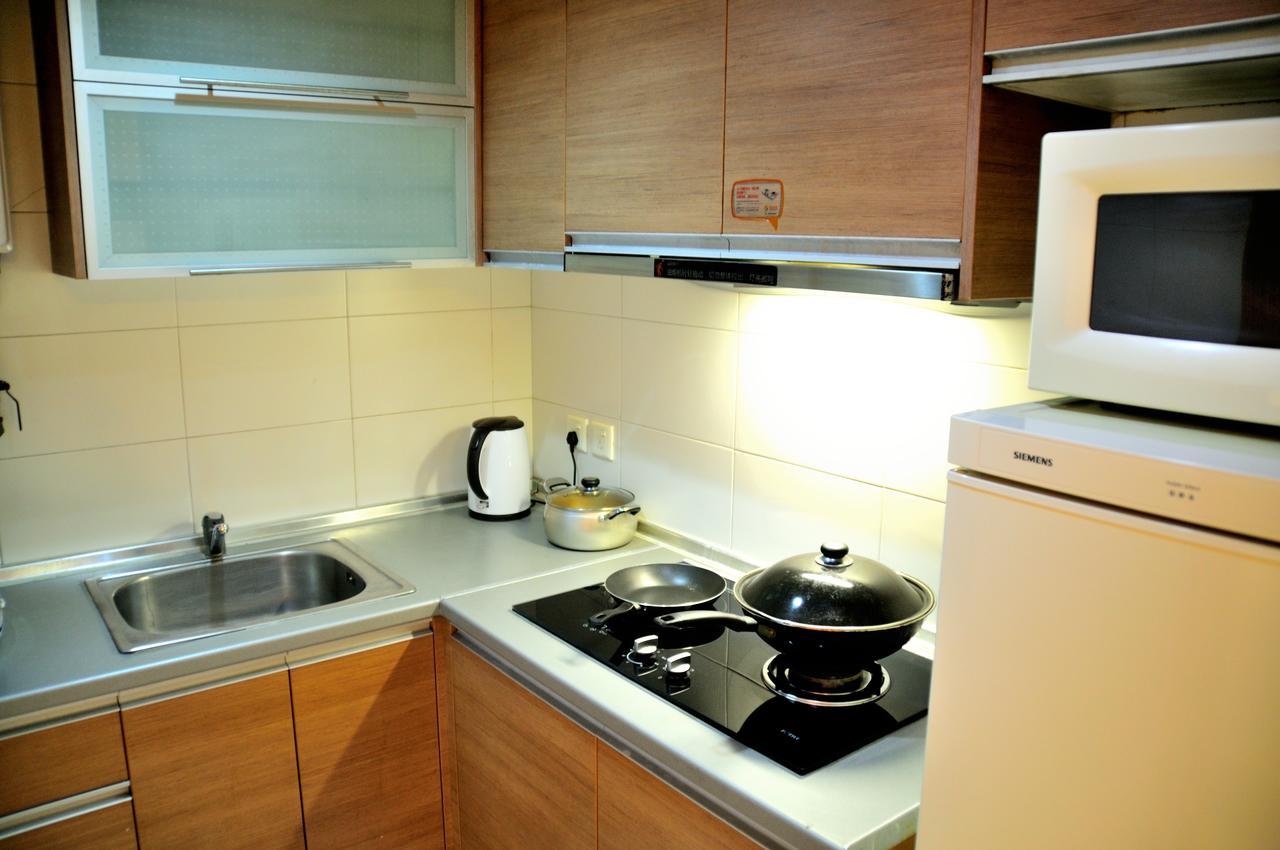 Shanghai Kingland Serviced Apartment Xangai Exterior foto