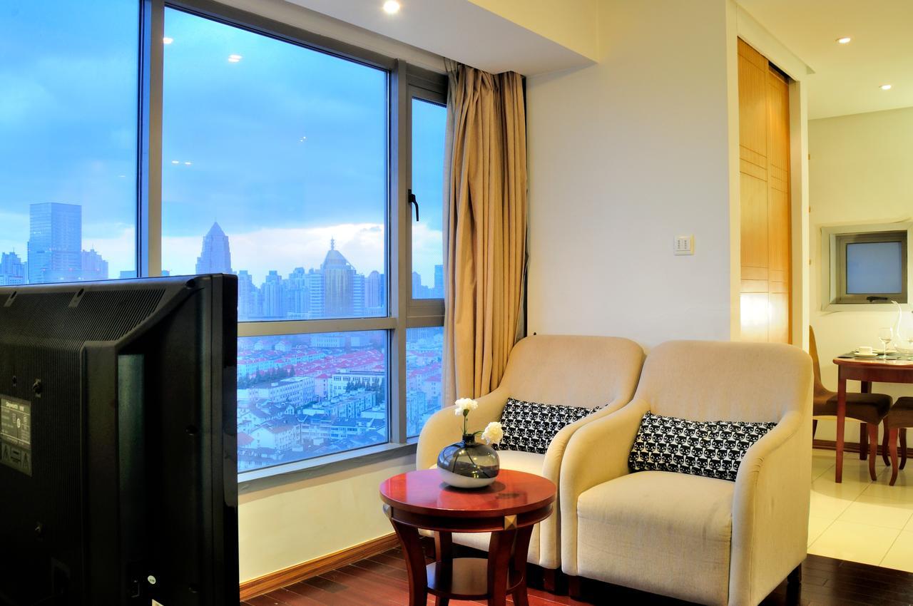 Shanghai Kingland Serviced Apartment Xangai Exterior foto
