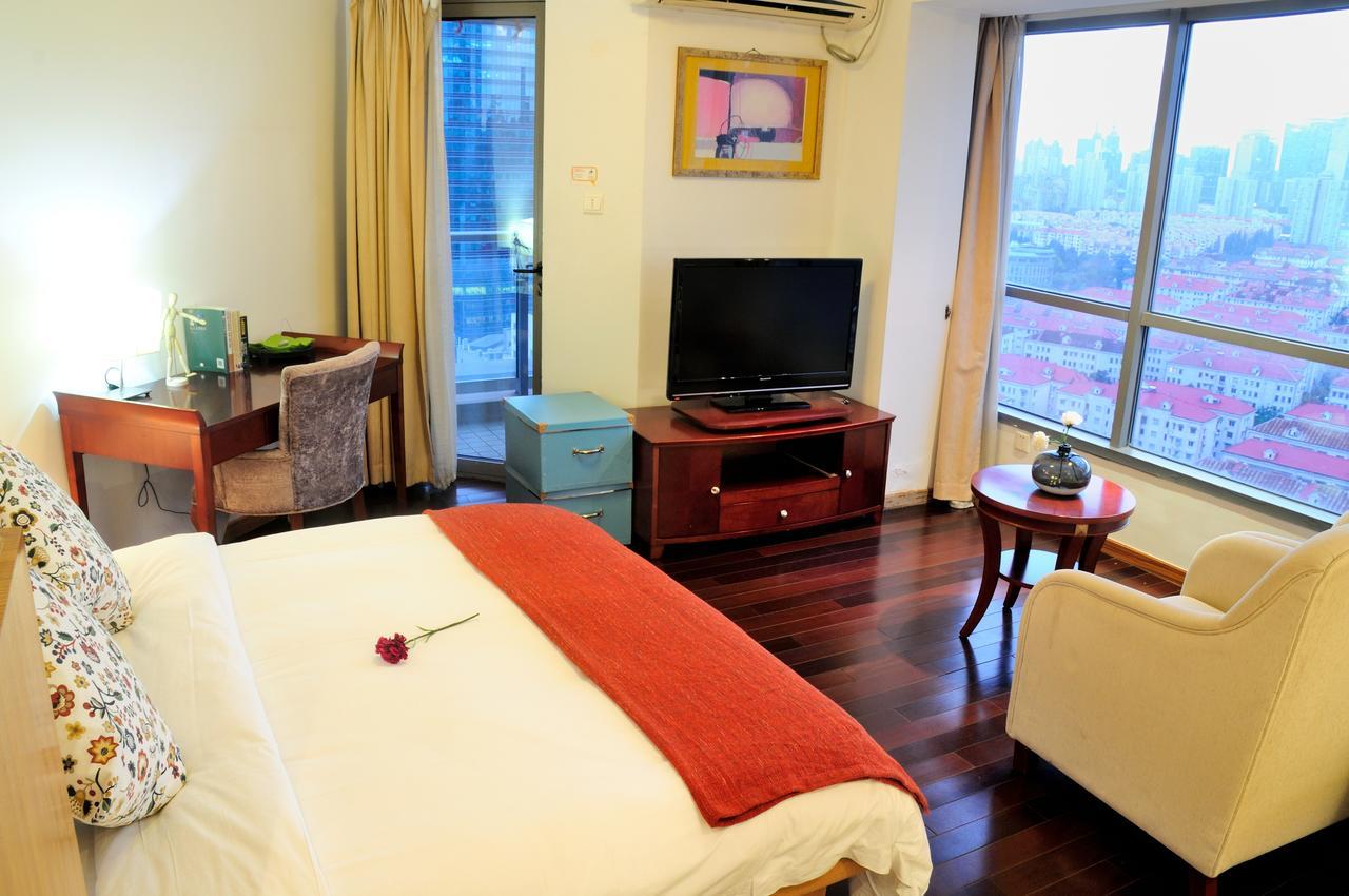 Shanghai Kingland Serviced Apartment Xangai Exterior foto