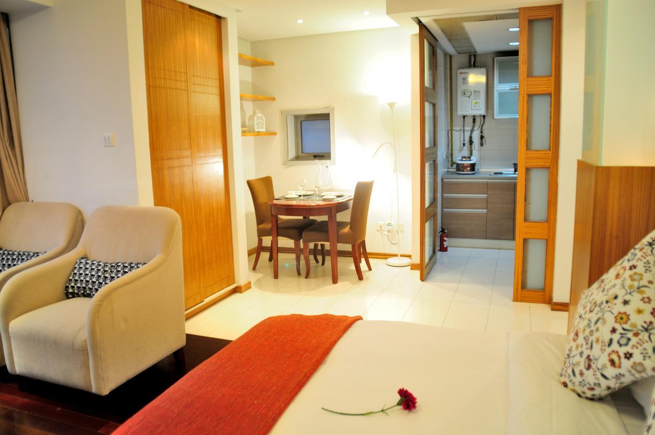 Shanghai Kingland Serviced Apartment Xangai Exterior foto